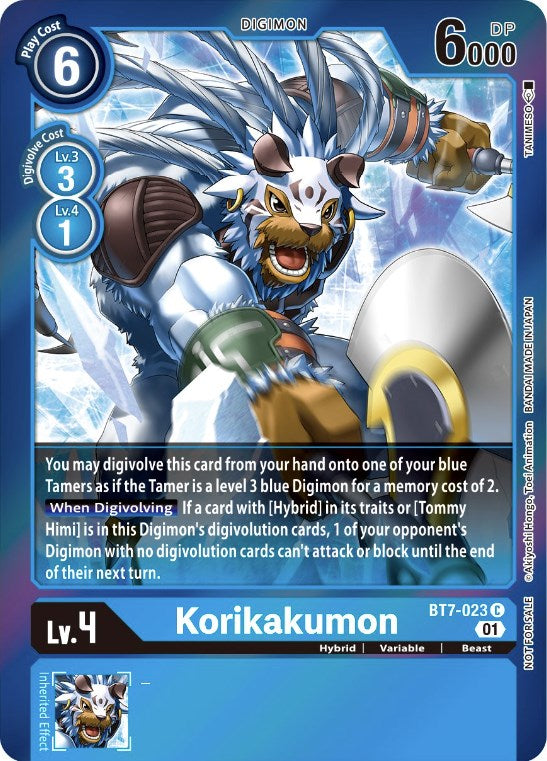 Korikakumon [BT7-023] (Event Pack 3) [Promos de Next Adventure]