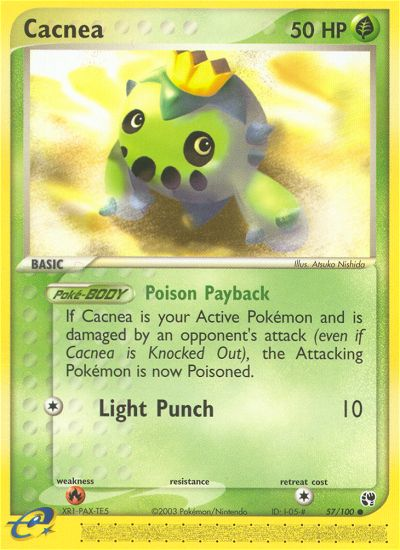 Cacnea (57/100) [EX : Tempête de sable]