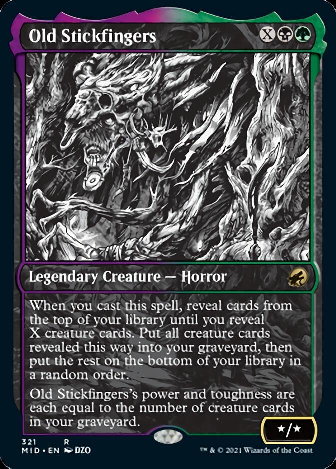 Vieilles Paluches (Présentoir Nuit éternelle) [Innistrad : Chasse de minuit]