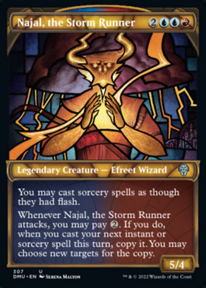 Najal, la Coureuse de tempête (présentation) [Dominaria United]