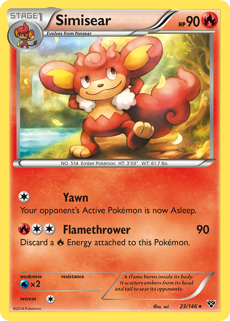 Flamoutan (23/146) [XY: Base Set]