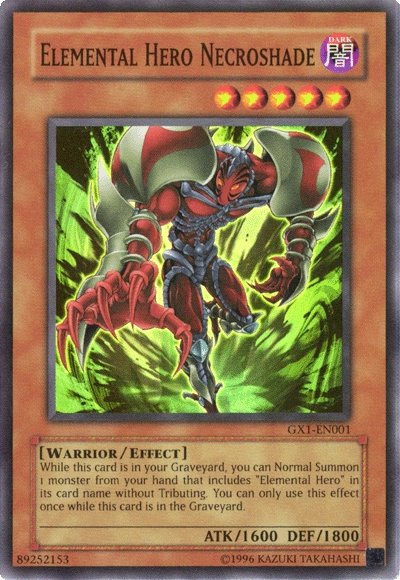 Héros Élémentaire Necroshade [GX1-FR001] Super Rare