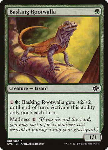 Rootwalla Calcinador (Garruk vs. Liliana) [Duel Decks Anthology]
