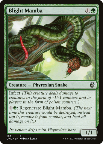 Mamba tizón [Phyrexia: Todos serán uno Commander]