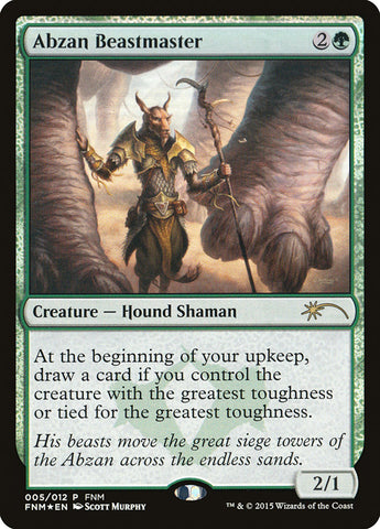 Maître des bêtes abzan [Friday Night Magic 2015]