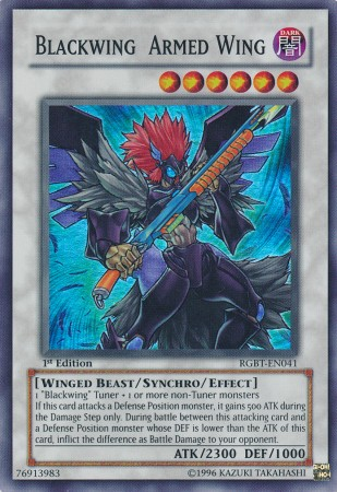 Ala Armada Blackwing [RGBT-EN041] Super Rara
