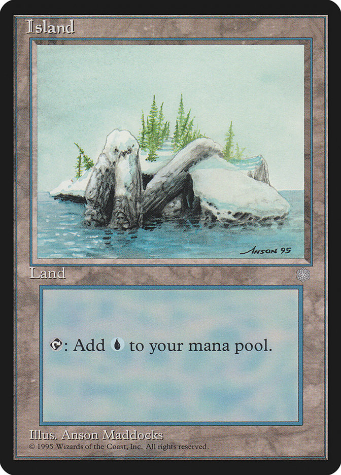 Île (Signature à droite) [L'Âge de glace]