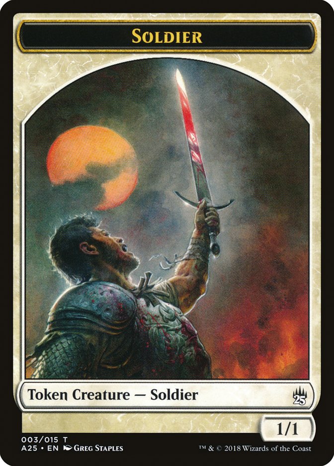 Jeton de Soldat [Jetons Masters 25]