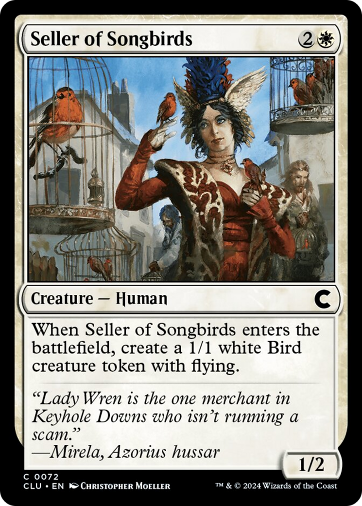 Vendeur de passereaux [Ravnica : édition Meurtre et Mystère]