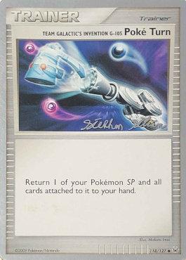 Invento del Equipo Galáctico G-105 Intercambio de Pokémon (118/127) (Luxdrill - Stephen Silvestro) [Campeonatos Mundiales de 2009]