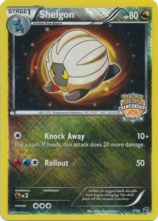 Shelgon (7/20) (Campeonato Regional) [Negro y Blanco: Bóveda Dragón]