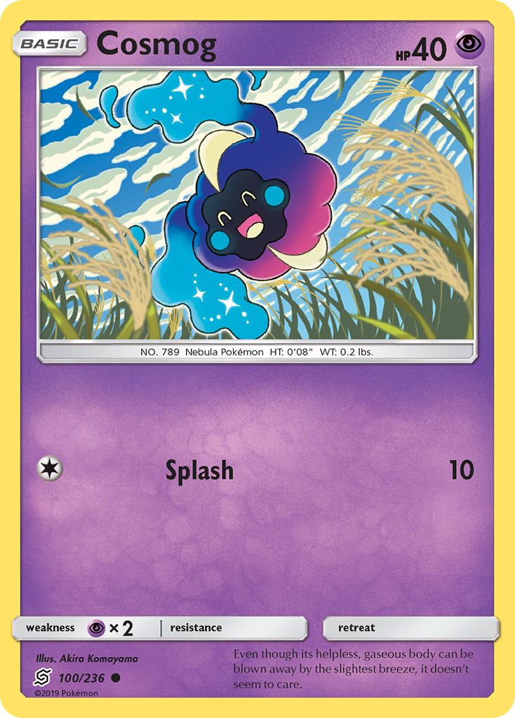 Cosmog (100/236) [Soleil et Lune : Esprit du Gardien]