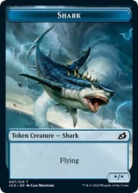 Requin // Soldat humain (005) Jetons recto-verso [Ikoria : la terre des Béhémoths jetons]