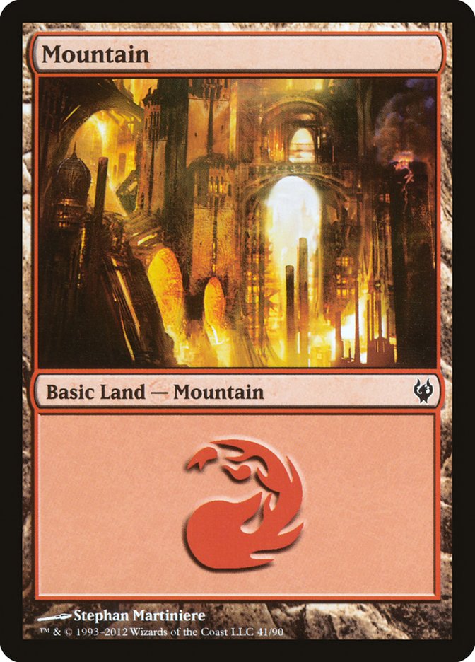 Montagne (41) [Duel Decks: Izzet vs. Golgari]