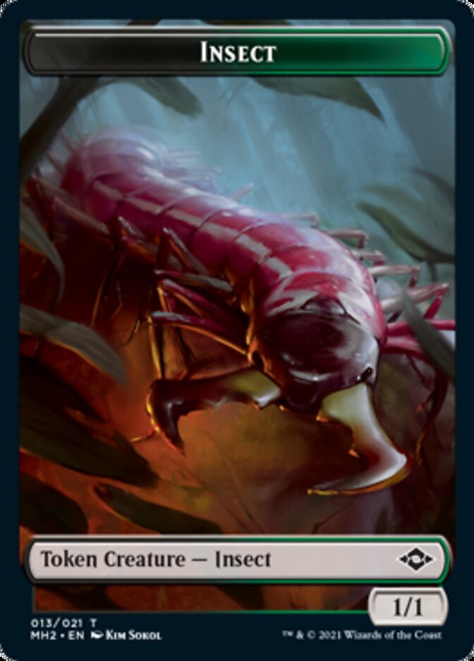 Jeton Insecte [Jetons Horizons du Modern 2]