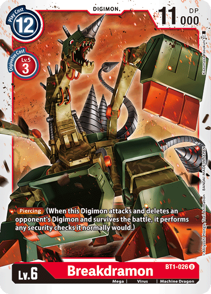 Breakdramon [BT1-026] [Lanzamiento de Booster Especial Ver.1.0]
