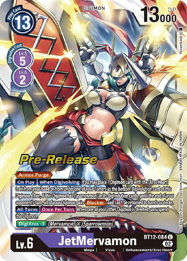 JetMervamon [BT12-084] [Cartas de prelanzamiento de Across Time]