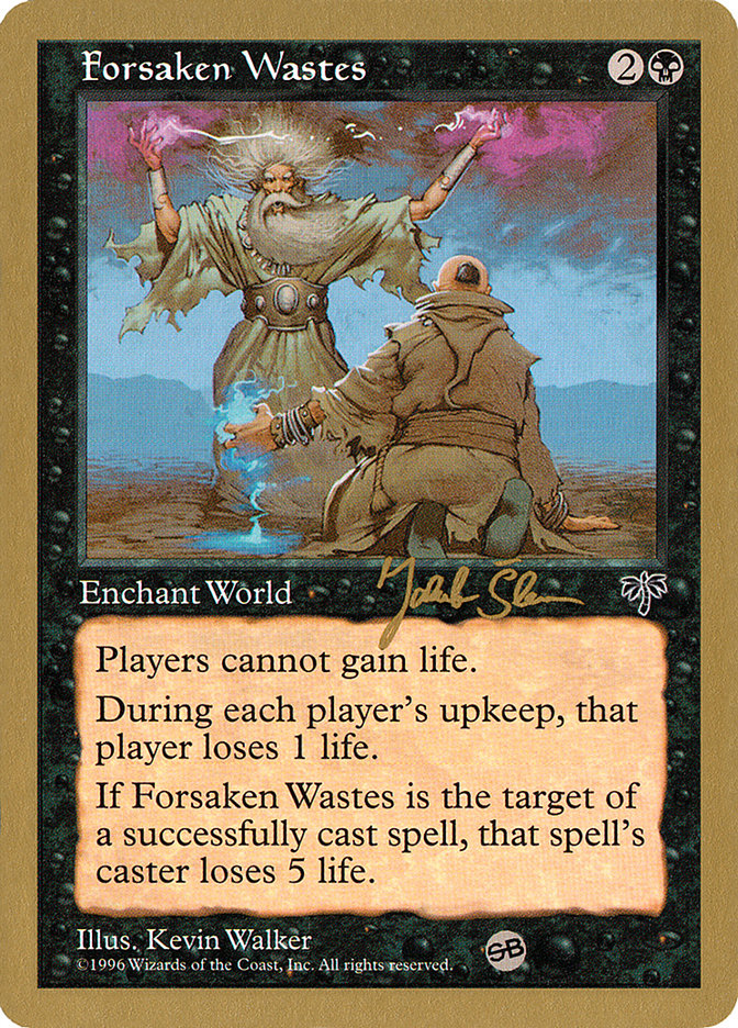 Terres désolées (Jakub Slemr) (SB) [Decks des Championnats du Monde 1997]