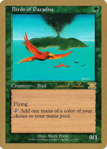 Aves del paraíso (Janosch Kuhn) [Mundial de mazos 2000]