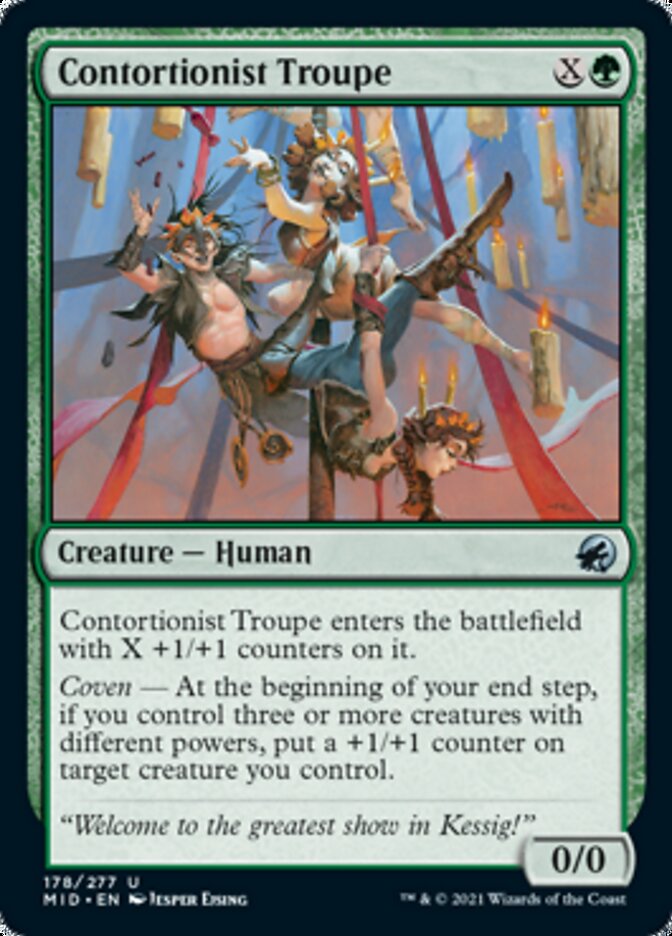 Troupe de contorsionnistes [Innistrad : Chasse de minuit]