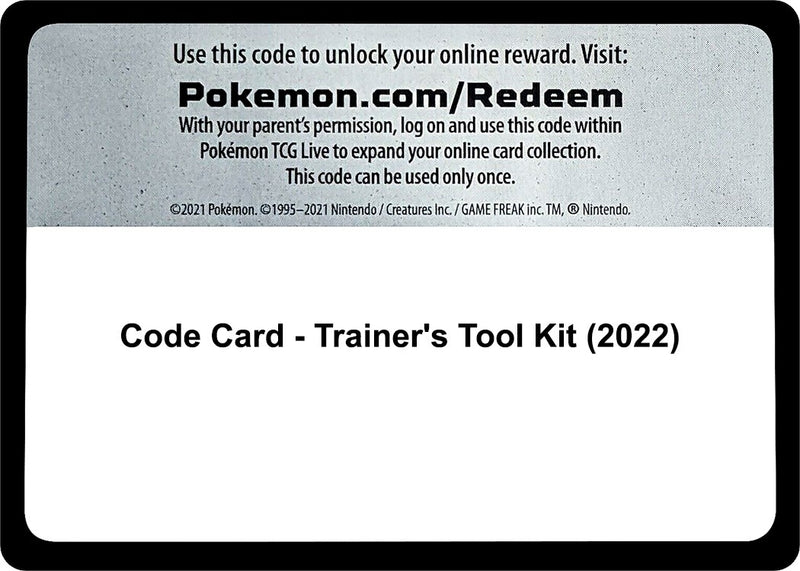 Image for Code Card - Trainer's Tool Kit (2022) (MCAP) - Pokemon