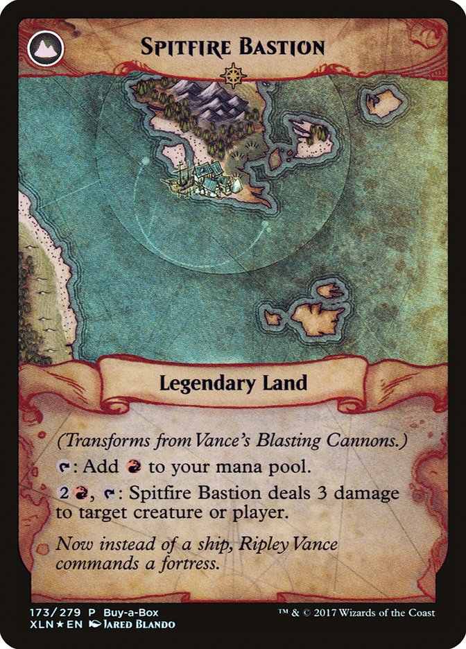 Canons cracheurs de Vance // Bastion crachefeu (Buy-a-Box) [Coffre au trésor d'Ixalan]