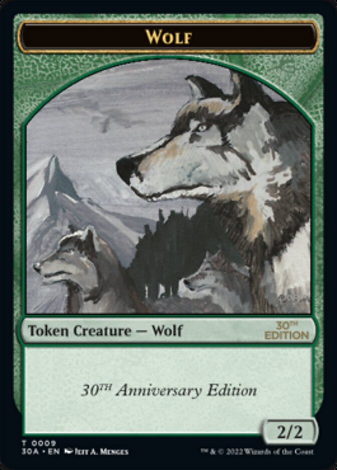 Jeton Loup [Jetons du 30e anniversaire]