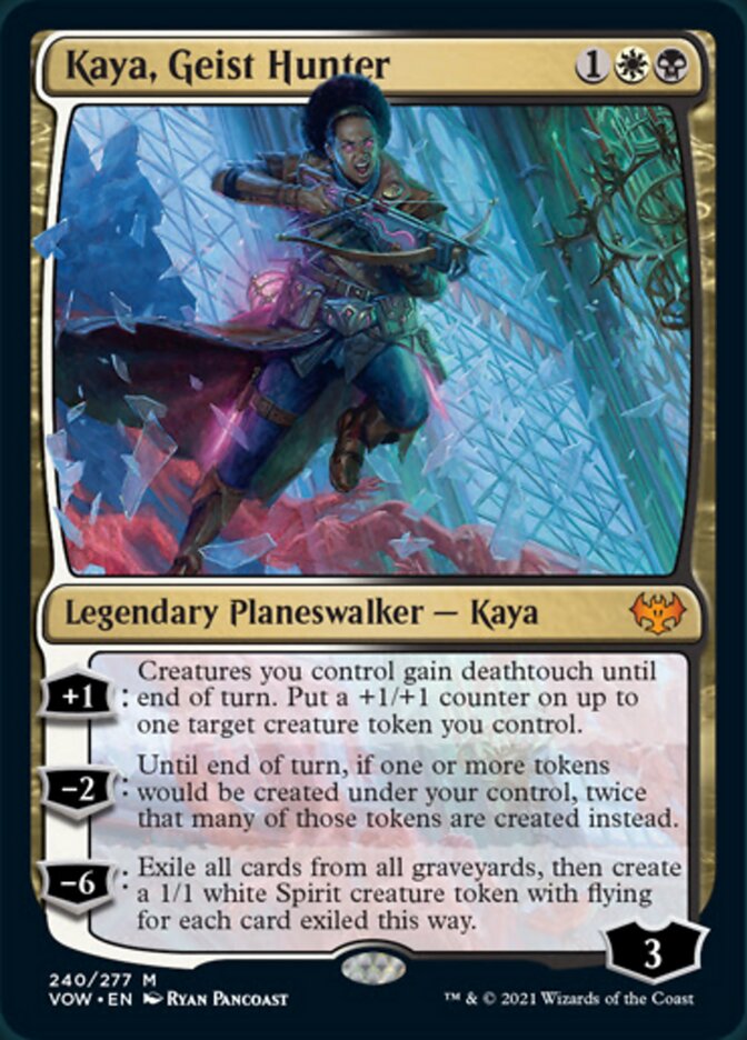 Kaya, traqueuse d'esprit [Innistrad : Chasse de minuit]