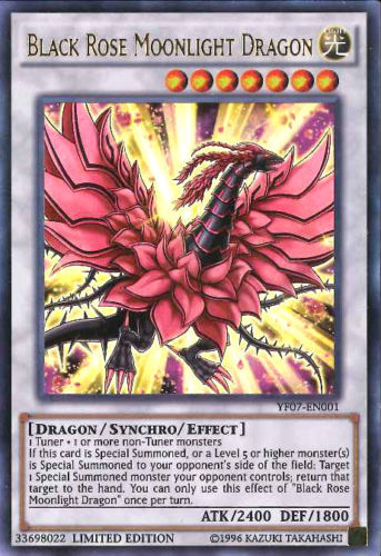 Dragon Rose Noire Clair de Lune [YF07-FR001] Ultra Rare