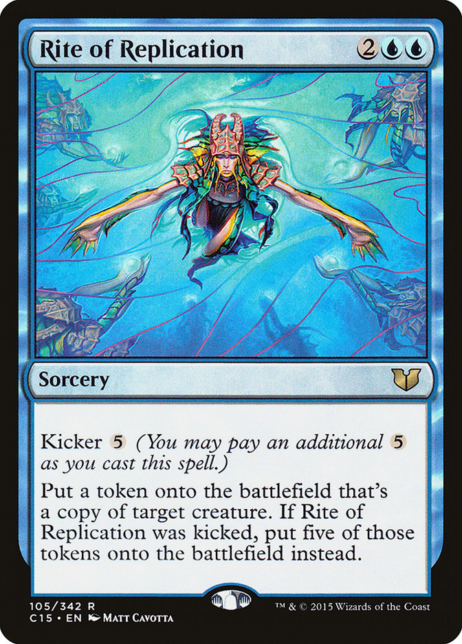 Rituel de réplication [Commander 2015]