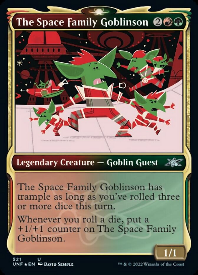 La Famille Goblinson de l'Espace (Vitrine) (Feuilleté Galactique) [Unfinity]