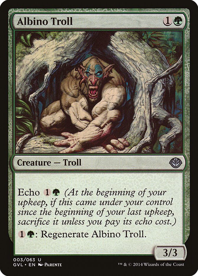 Troll albinos (Garruk contre Liliana) [Duel Decks Anthology]