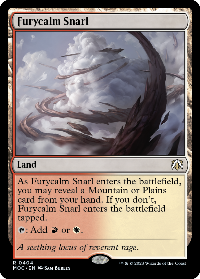 Gruñido de Furia Tranquila [Commander: Marcha de las Máquinas]