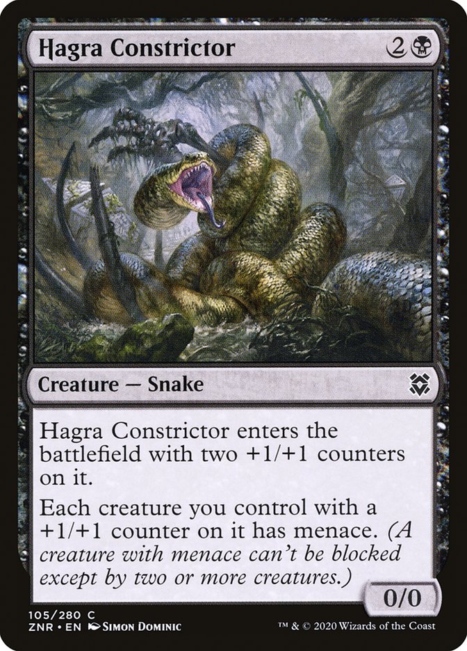 Constricteur de Hagra [Renaissance de Zendikar]