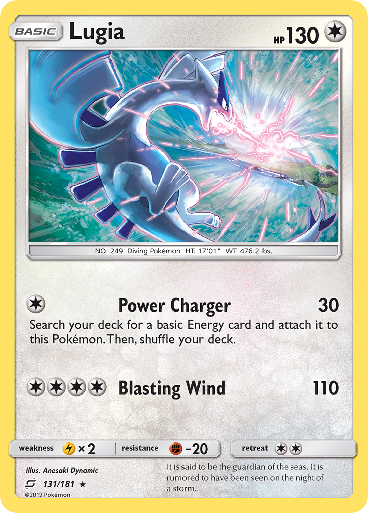 Lugia (131/181) [Sol y Luna: Unión de Aliados]