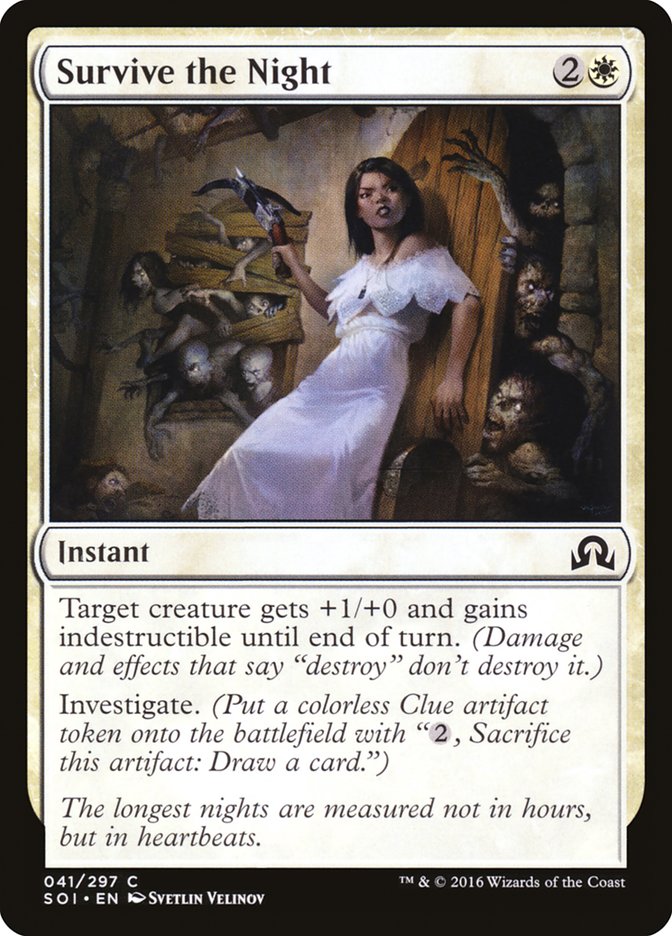 Survivre à la nuit [Ténèbres sur Innistrad]