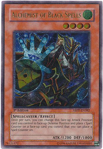 Alchimiste des Sorts Ténébreux [ABPF-EN082] Ultimate Rare