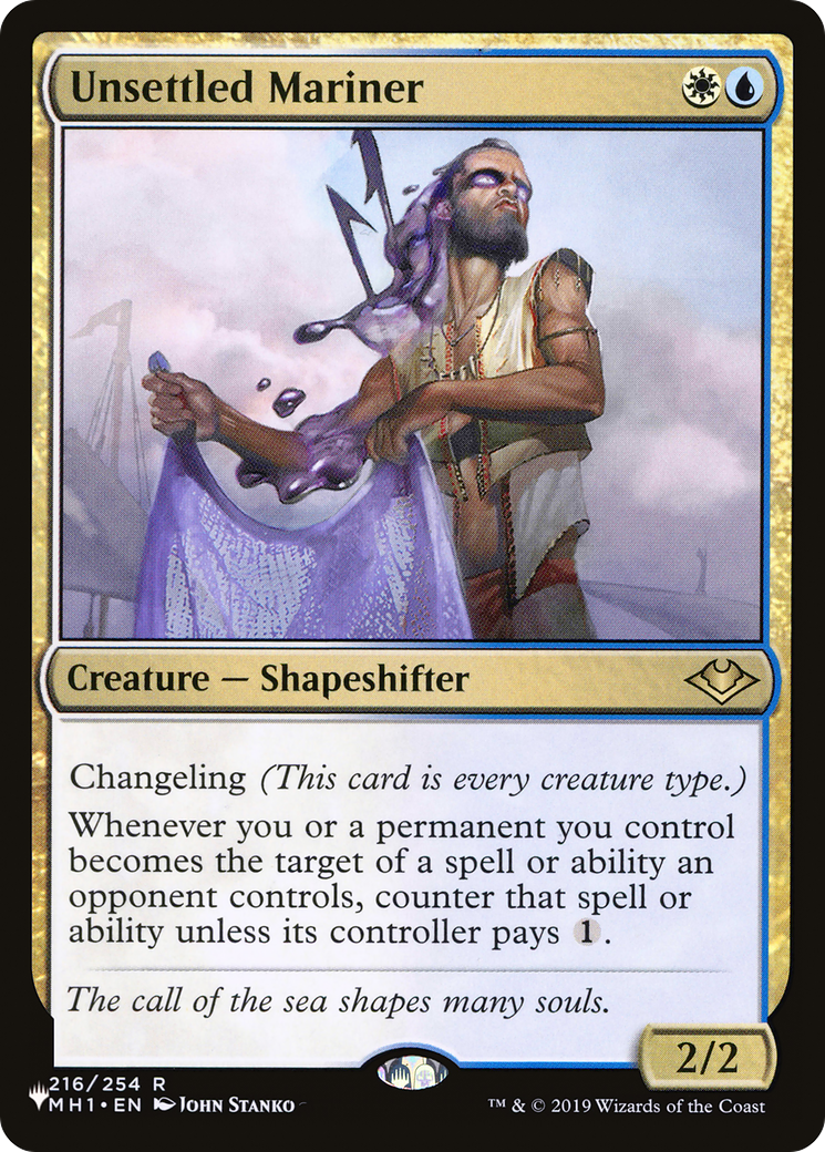 Marin inquiet (MH1) [The List]
