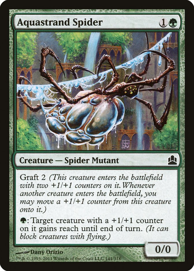 Araignée aquastrand [Commander 2011]