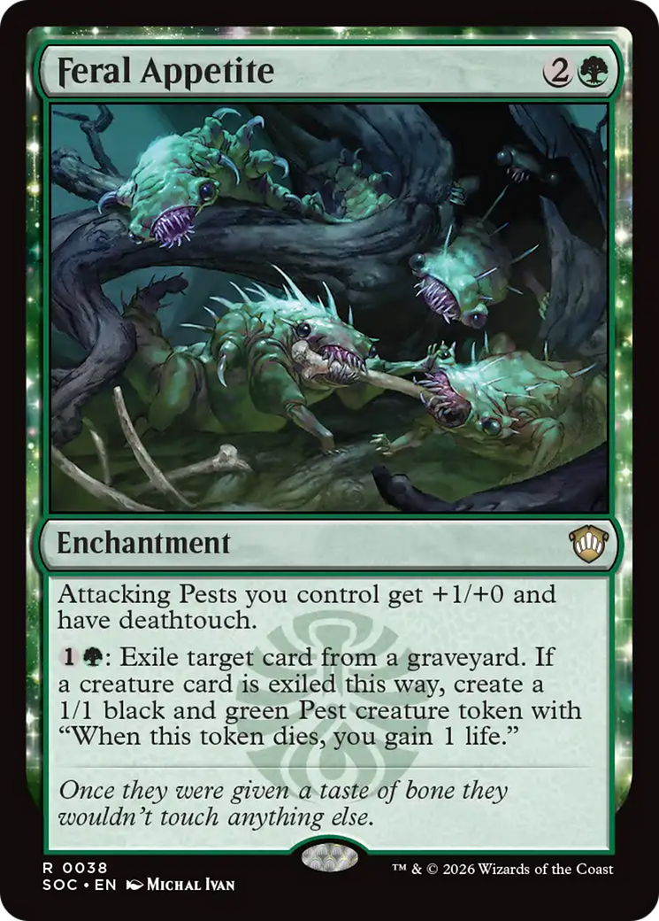 Apetito salvaje [Secretos de Strixhaven Commander]