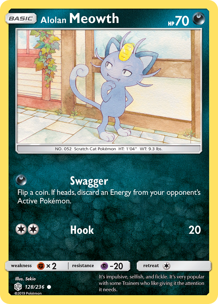 Miaouss d'Alola (128/236) [Soleil et Lune : Éclipse Cosmique]
