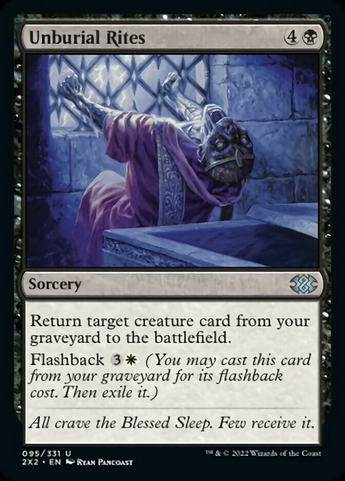 Rites d'inhumation [Double Masters 2022]