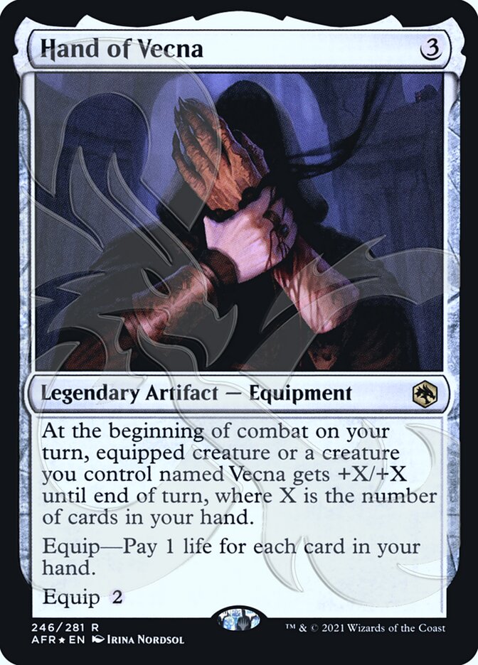 Main de Vecna (Promo esperluette) [Donjons & Dragons : Aventures dans les Royaumes Oubliés - Promos]