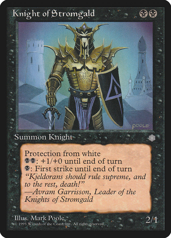 Chevalier de Stromgald [Ère glaciaire]