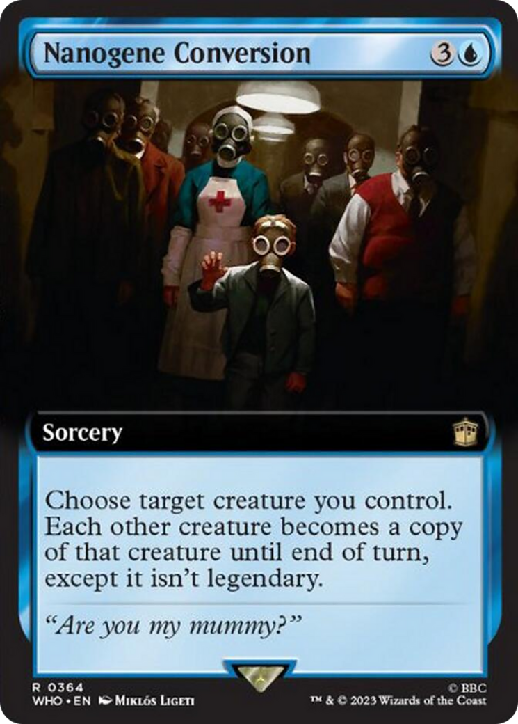 Conversion nanogénique (Extended Art) [Doctor Who]