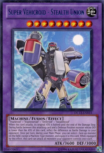 Super Vehicroid - Stealth Union (Bleu) [DL12-FR011] Rare