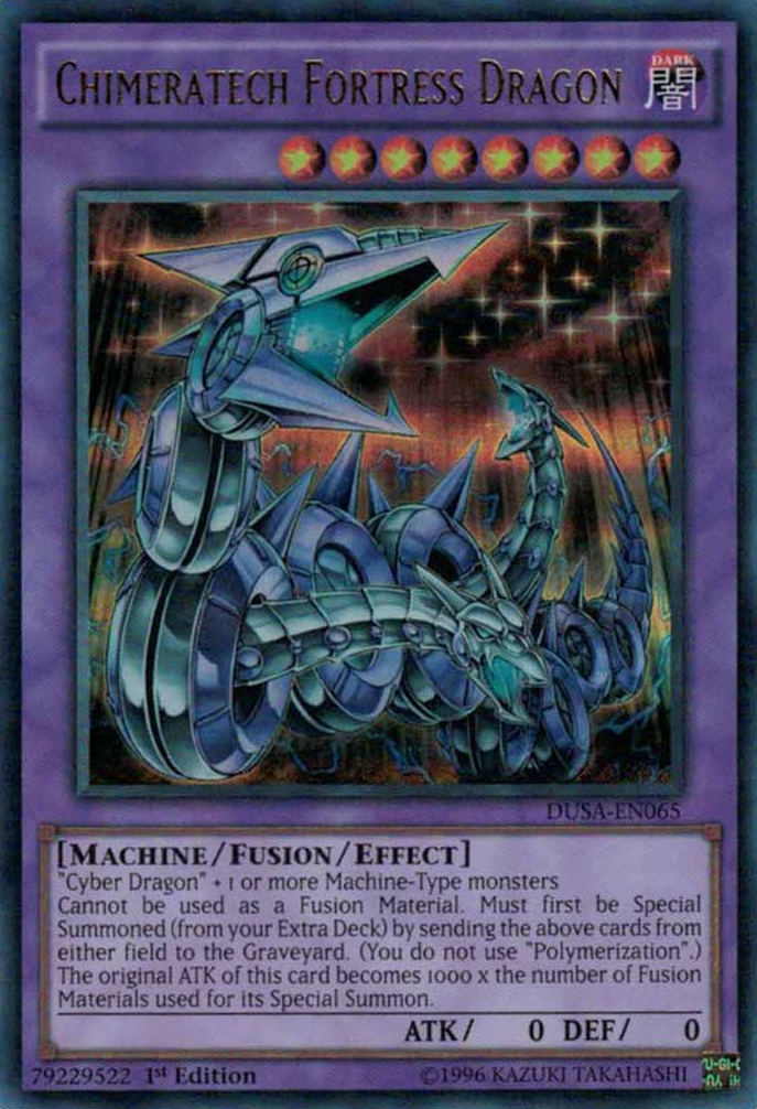 Dragon Forteresse Chimeratech [DUSA-EN065] Ultra Rare