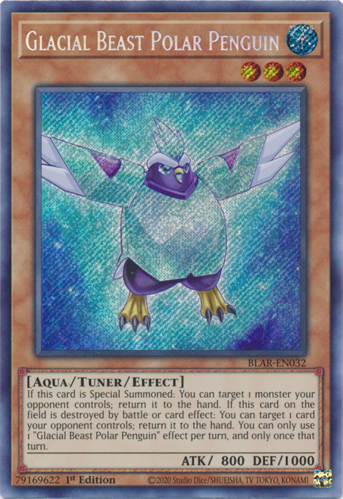 Bête glaciaire Pingouin polaire [BLAR-FR032] Secrète Rare