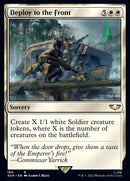 Déploiement en première ligne (Surge Foil) [Warhammer 40,000]