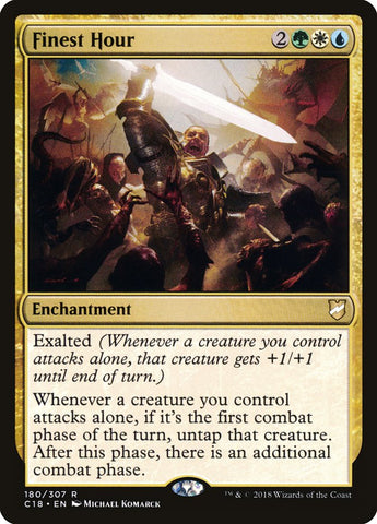 Heure des braves [Commander 2018]